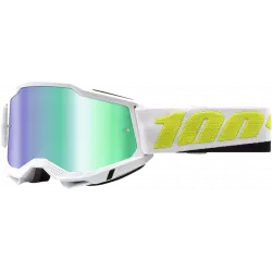 Μάσκα μοτοσυκλέτας για motocross 100% ACCURI2 PEYOTE - MIRROR GREEN Μάσκα μοτοσυκλέτας για motocross 100% ACCURI2 PEYOTE - MIRROR GREEN
