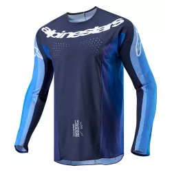 Μπλούζα μηχανής motocross ALPINESTARS T-STAR PNEU NV/BL Μπλούζα μηχανής motocross ALPINESTARS T-STAR PNEU NV/BL