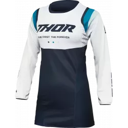 Γυναικεία μπλούζα motocross THOR WOMEN'S PULSE REV ΜΠΛΕ/ΛΕΥΚΟ Γυναικεία μπλούζα motocross THOR WOMEN'S PULSE REV ΜΠΛΕ/ΛΕΥΚΟ