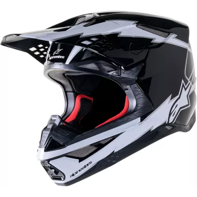 Κράνος μηχανής ALPINESTARS SM10 AMP BLK/WT