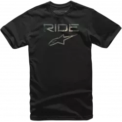 T-shirt μοτοσυκλέτας ALPINESTARS TEE RIDE 2.0 CAMO BLK T-shirt μοτοσυκλέτας ALPINESTARS TEE RIDE 2.0 CAMO BLK