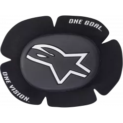 Σετ ξύστρες αναβάτη ALPINESTARS SPORT EVO BLACK