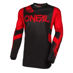 Μπλούζα μηχανής O`NEAL ELEMENT RACEWEAR BLACK/RED V.24