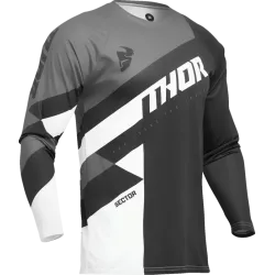 Παιδική μπλούζα motocross THOR YOUTH SECTOR CHECKER ΜΑΥΡΟ/ΛΕΥΚΟ Παιδική μπλούζα motocross THOR YOUTH SECTOR CHECKER ΜΑΥΡΟ/ΛΕΥΚΟ