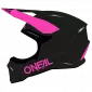 Παιδικό κράνος motocross O'NEAL 1SERIES SOLID ΜΑΥΡΟ/ΡΟΖ V.24 thumb