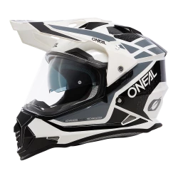 Κράνος μηχανής O'NEAL SIERRA II R WHITE/BLACK/GRAY V.24 Κράνος μηχανής O'NEAL SIERRA II R WHITE/BLACK/GRAY V.24