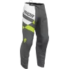 Παιδικό παντελόνι motocross THOR YOUTH SECTOR CHECKER ΓΚΡΙ/ACID