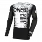 Μπλούζα μηχανής O'NEAL MAYHEM SCARZ BLACK/WHITE V.24 thumb