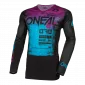 Μπλούζα μηχανής O'NEAL MAYHEM SCARZ BLACK/BLUE V.24 thumb