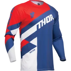 Παιδική μπλούζα motocross THOR YOUTH SECTOR CHECKER ΜΠΛΕ/ΠΟΡΤΟΚΑΛΙ Παιδική μπλούζα motocross THOR YOUTH SECTOR CHECKER ΜΠΛΕ/ΠΟΡΤΟΚΑΛΙ