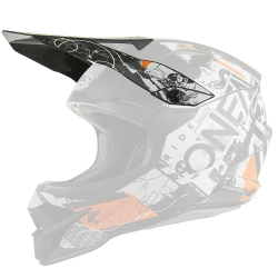 Sunvisor για κράνος motocross O'NEAL SCARZ BLACK/GRAY/ORANGE Sunvisor για κράνος motocross O'NEAL SCARZ BLACK/GRAY/ORANGE