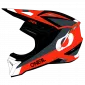 Παιδικό κράνος motocross O'NEAL 1SERIES STREAM ΜΑΥΡΟ/ΚΟΚΚΙΝΟ V.24 thumb