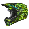 Κράνος μηχανής O'NEAL 3SERIES ASSAULT BLACK/NEON YELLOW V.24