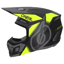 Κράνος μηχανής O'NEAL 3SERIES VISION BLACK/NEON YELLOW/GRAY V.24 Κράνος μηχανής O'NEAL 3SERIES VISION BLACK/NEON YELLOW/GRAY V.24