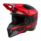 Κράνος μηχανής motocross O'NEAL EX-SRS HITCH ΜΑΥΡΟ/ΓΚΡΙ/ΚΟΚΚΙΝΟ V.24 thumb