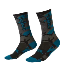 Κάλτσες ποδηλασίας O'NEAL MTB PERFORMANCE CAMO ΓΚΡΙ/ΜΠΛΕ/ΜΑΥΡΟ Κάλτσες ποδηλασίας O'NEAL MTB PERFORMANCE CAMO ΓΚΡΙ/ΜΠΛΕ/ΜΑΥΡΟ