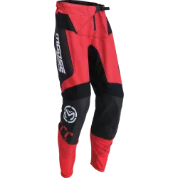 Παντελόνι μηχανής MOOSE RACING QUALIFIER RED/BLACK