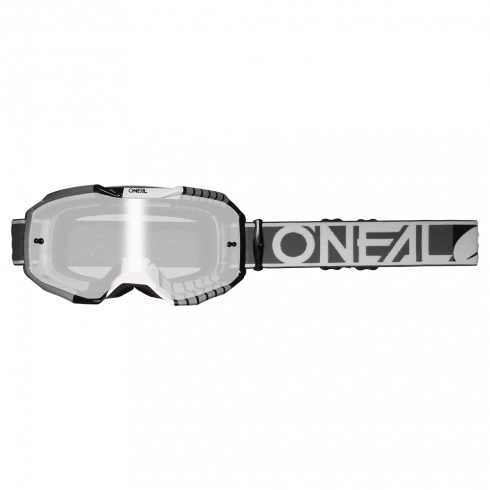 Μάσκα μοτοσυκλέτας για motocross O'NEAL B-10 DUPLEX GRAY/WHITE/BLACK - SILVER MIRROR V.24 Μάσκα μοτοσυκλέτας για motocross O'NEAL B-10 DUPLEX GRAY/WHITE/BLACK - SILVER MIRROR V.24