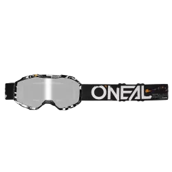 Παιδική μάσκα motocross O'NEAL B-10 ATTACK ΜΑΥΡΟ/ΛΕΥΚΟ - SILVER MIRROR V.24 Παιδική μάσκα motocross O'NEAL B-10 ATTACK ΜΑΥΡΟ/ΛΕΥΚΟ - SILVER MIRROR V.24