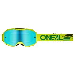 Μάσκα motocross O'NEAL B-10 SOLID NEON YELLOW - RADIUM BLUE V.24 Μάσκα motocross O'NEAL B-10 SOLID NEON YELLOW - RADIUM BLUE V.24