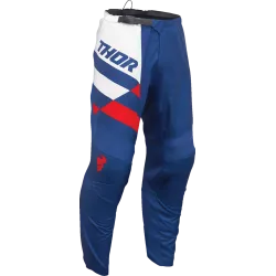 Παντελόνι μηχανής THOR SECTOR CHECKER BLUE/RED