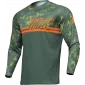 Μπλούζα μηχανής motocross THOR SECTOR DIGI GREEN/ORANGE thumb