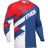 Μπλούζα μηχανής motocross THOR SECTOR CHECKER BLUE/RED