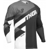 Μπλούζα μηχανής motocross THOR SECTOR CHECKER BLACK/GRAY