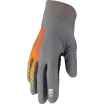 Γάντα motocross THOR AGILE SOLID GRAY/ORANGE thumb