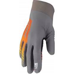 Γάντα motocross THOR AGILE SOLID GRAY/ORANGE Γάντα motocross THOR AGILE SOLID GRAY/ORANGE