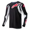 Μπλούζα motocross ALPINESTARS F-LUCE BLK/WHT