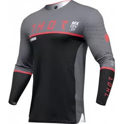 Μπλούζα μηχανής motocross THOR PRIME ACE BLACK/CHARCOAL Μπλούζα μηχανής motocross THOR PRIME ACE BLACK/CHARCOAL
