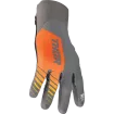 Γάντα motocross THOR AGILE SOLID GRAY/ORANGE thumb