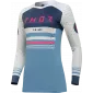 Γυναικεία μπλούζα motocross THOR PRIME BLAZE ΑΝΟΙΧΤΟ ΜΠΛΕ thumb