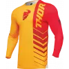 Μπλούζα μηχανής motocross THOR PRIME ANALOG YELLOW/RED