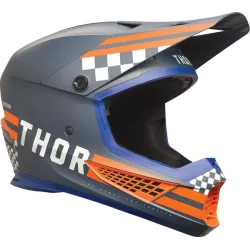 Κράνος μηχανής THOR SECTOR 2 COMBAT MIDNIGHT/ORANGE Κράνος μηχανής THOR SECTOR 2 COMBAT MIDNIGHT/ORANGE