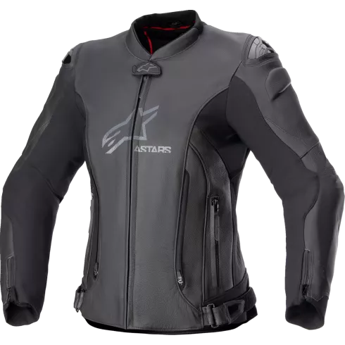 Γυναικείο δερμάτινο μπουφάν μηχανής ALPINESTARS Stella GP Plus R v4 ΜΑΥΡΟ Γυναικείο δερμάτινο μπουφάν μηχανής ALPINESTARS Stella GP Plus R v4 ΜΑΥΡΟ
