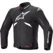 Μπουφάν μηχανής ALPINESTARS T-GP R V3 BLACK/WHT thumb