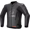 Δερμάτινο μπουφάν μηχανής ALPINESTARS GP PLUS R V4 BLACK thumb