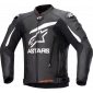 Δερμάτινο μπουφάν μηχανής ALPINESTARS GP PLUS R V4 BLACK/WHITE thumb