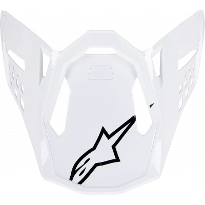 Γείσο για κράνος motocross ALPINESTARS Supertech M10 WHT