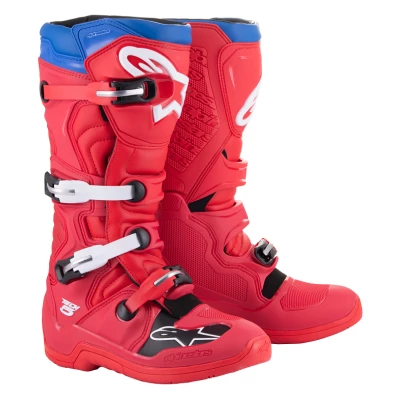 Μπότες μηχανής ALPINESTARS TECH 5 RED/BLUE