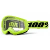 Μάσκα μηχανής motocross 100% STRATA2 NEON YELLOW 24 Μάσκα μηχανής motocross 100% STRATA2 NEON YELLOW 24
