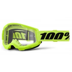 Μάσκα μηχανής motocross 100% STRATA2 NEON YELLOW 24 Μάσκα μηχανής motocross 100% STRATA2 NEON YELLOW 24