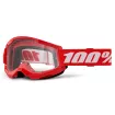 Μάσκα μηχανής motocross 100% STRATA2 RED 24 Μάσκα μηχανής motocross 100% STRATA2 RED 24 thumb
