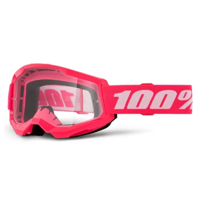 Μάσκα μηχανής motocross 100% STRATA2 PINK