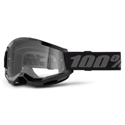 Μάσκα motocross 100% STRATA2 BLACK 24