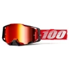 Μάσκα μηχανής motocross 100% ARMEGA RED - MIRROR RED