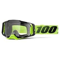 Μάσκα μηχανής motocross 100% ARMEGA NEON YELLOW Μάσκα μηχανής motocross 100% ARMEGA NEON YELLOW