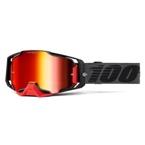 Μάσκα μηχανής motocross 100%  ARMEGA HIPER NEKFEU - MIRROR RED Μάσκα μηχανής motocross 100%  ARMEGA HIPER NEKFEU - MIRROR RED